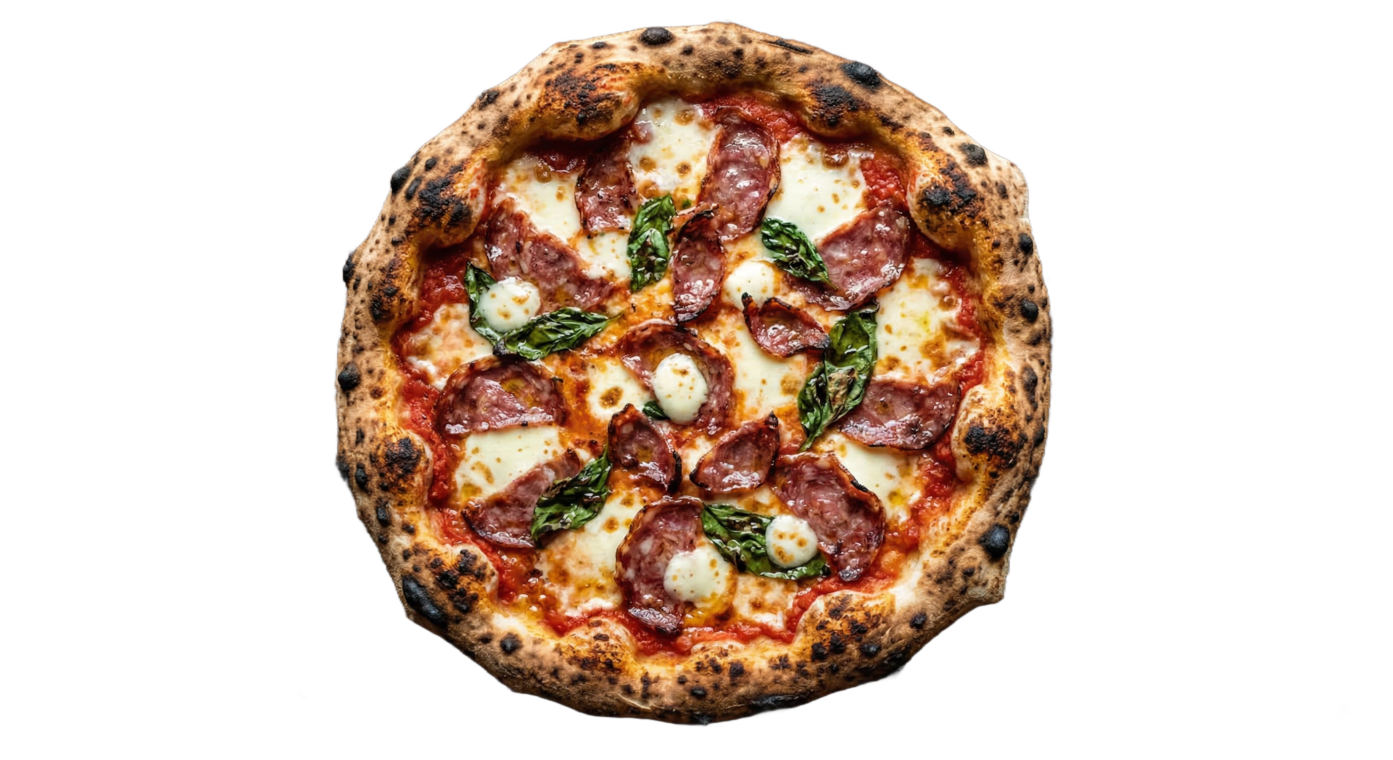 Pizzaiolo przy piecu — cały proces w akcji